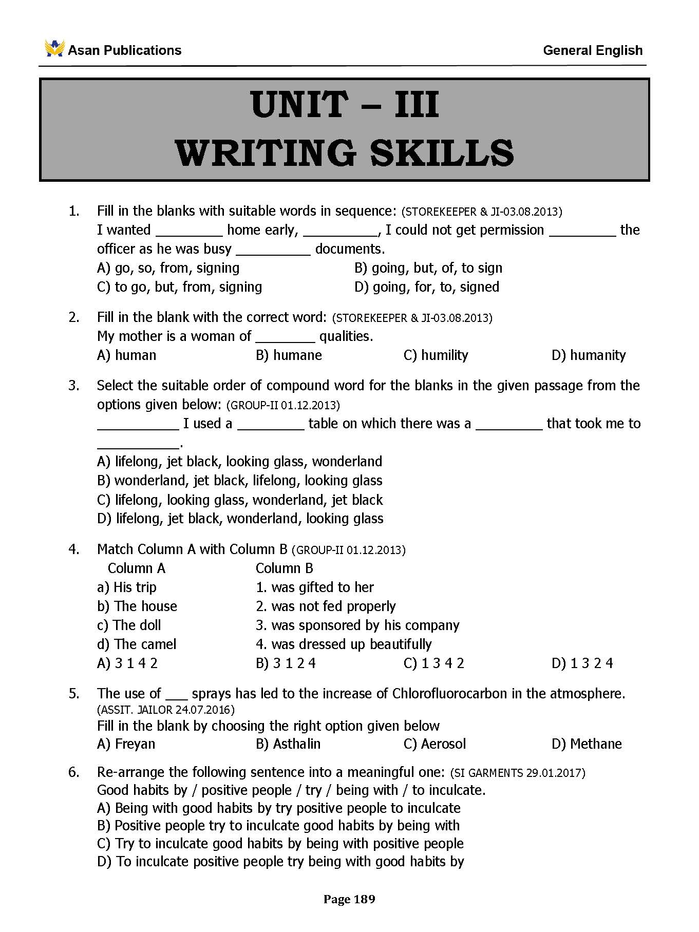 General English Question Bank for TNPSC Group 2 (PRE-ORDER SHIPS FROM 17TH JUNE)