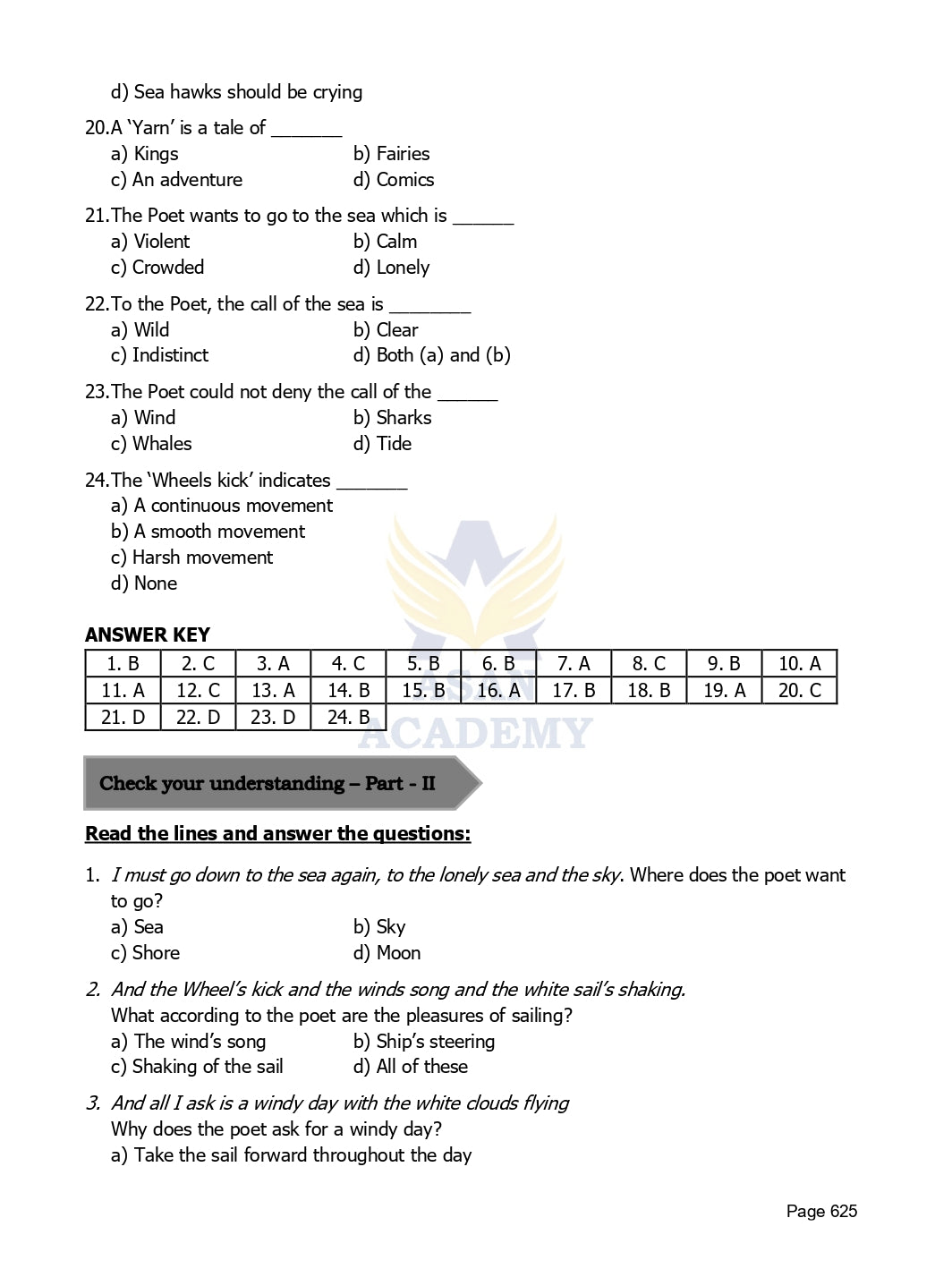 General English for TNPSC Group 2, 2A exams
