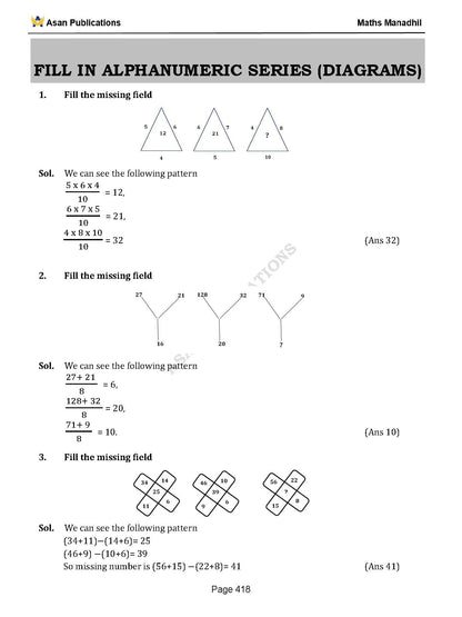 Asan's "MATHS MANADHIL" - ENGLISH MEDIUM (BASED ON NEW SYLLABUS)